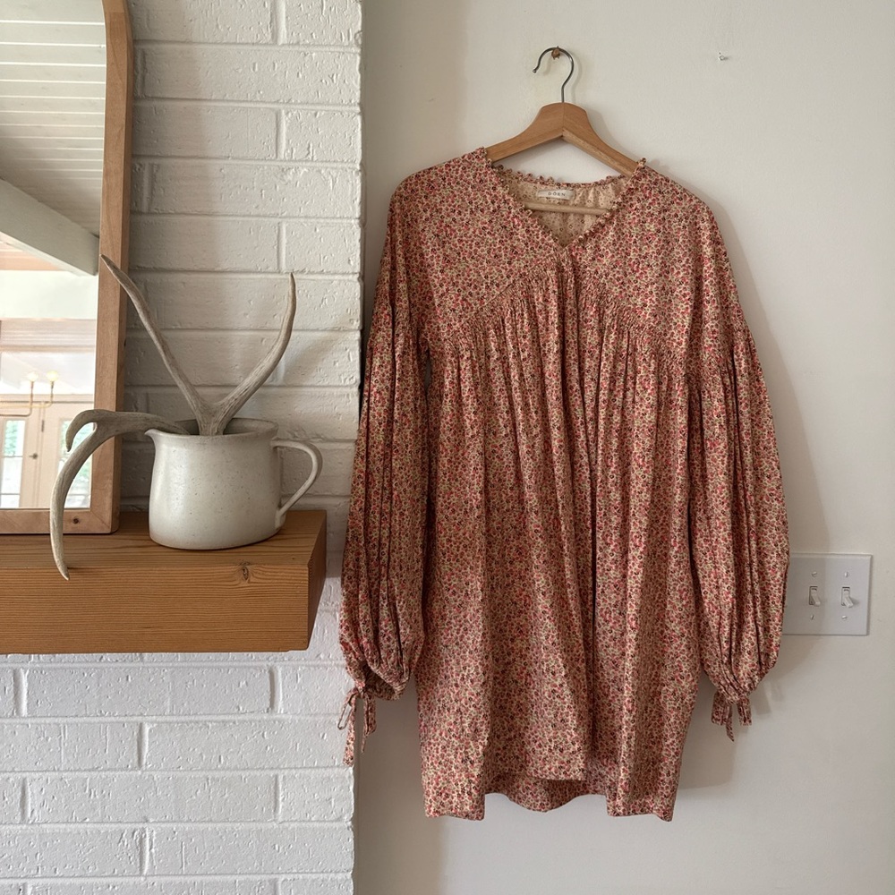 Dôen Floral Long Sleeve Dress